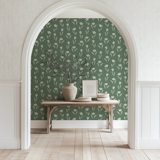 Vintage Static Flowers